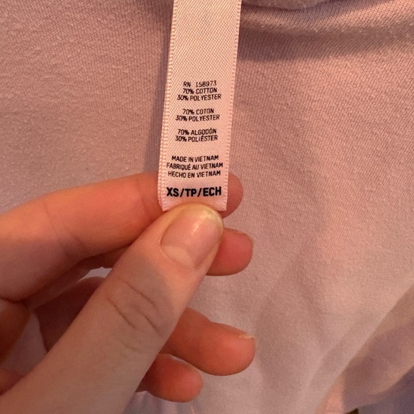 Women's SKIMS baby Pink Hoodie - Picture 5 of 6